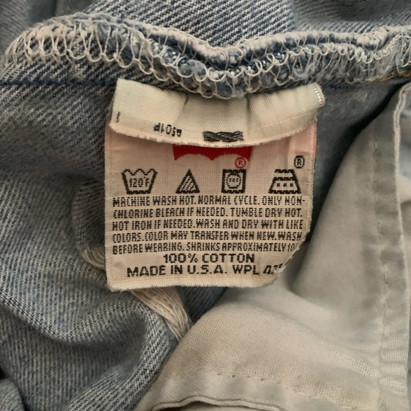 Vintage 1990s Levi’s 501 jeans - 33”x30” - Picture 3 of 8